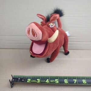 Disney Store Lion‎ King Pumbaa Plush Toy Pumba 12"